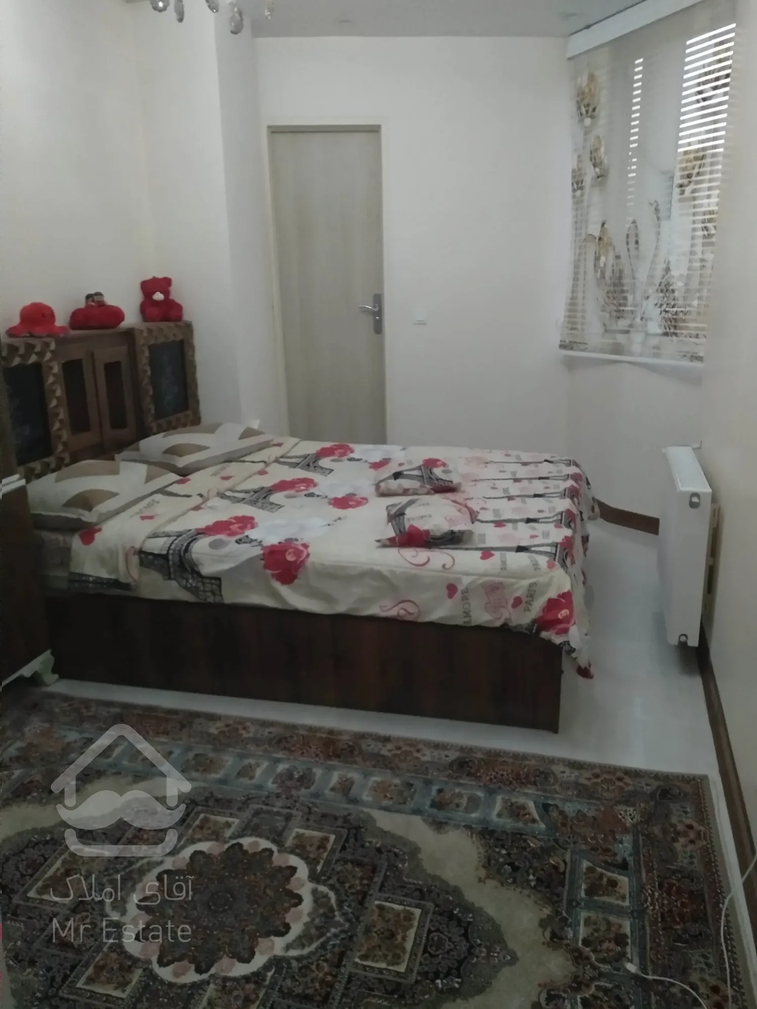 ۸۸متر/۲خواب/سالن پرده خور