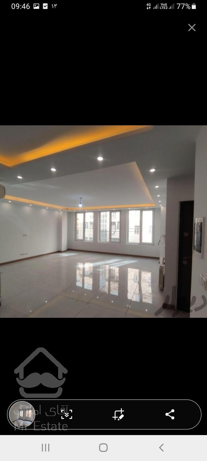 فروش آپارتمان ۹۰ متری در جنت آباد جنوبی چهارباغ فول دو خواب سالن پرده خور