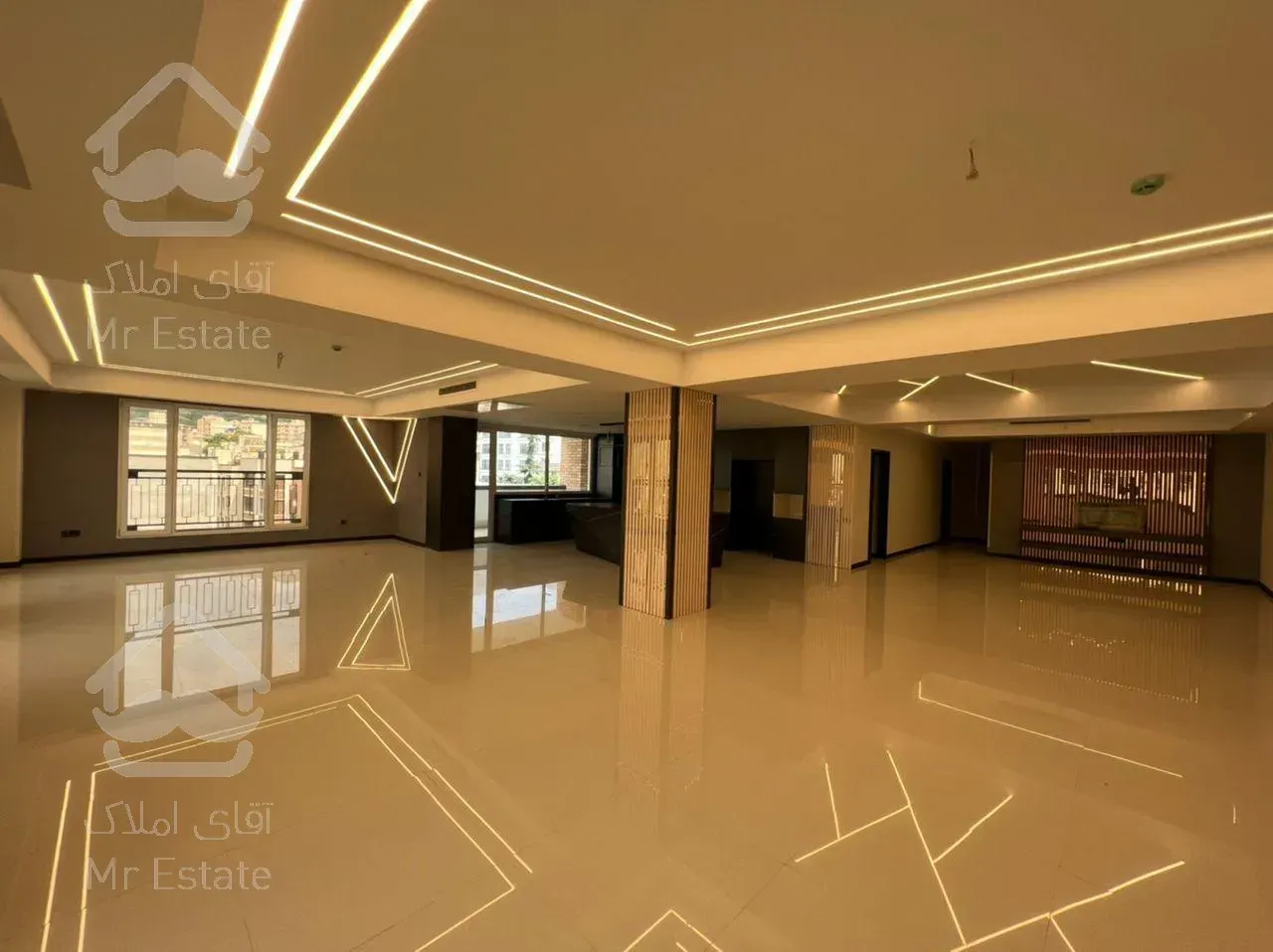 اجاره برج ۳۲۰متر تکواحدی طبقه آخر ویو سطح شهر فول مشاعات