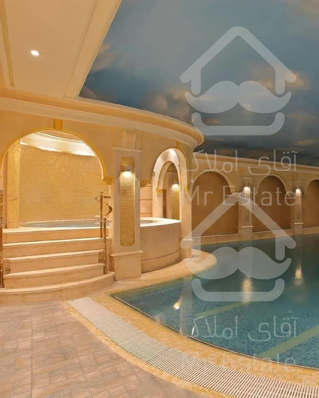 شهرک غرب* فلامک شمالی کاخ آپارتمان بخرید بدون مشابه*