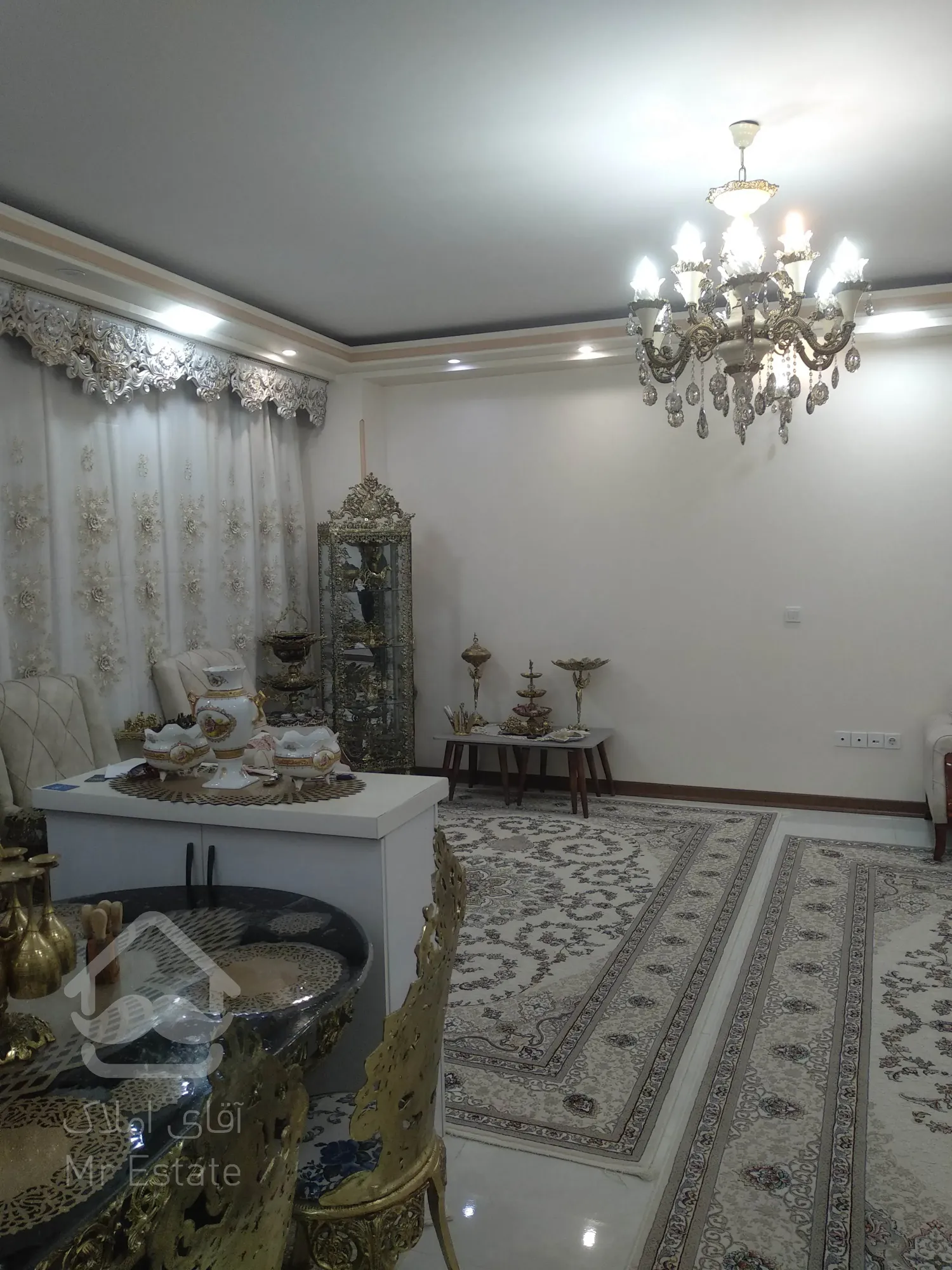 ۸۸متر/۲خواب/سالن پرده خور