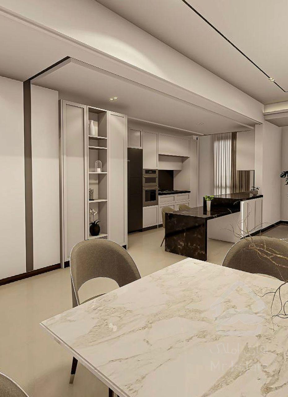 آپارتمان۱۴۱متر،۳خواب،شهرک غرب