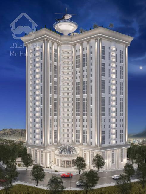 برج باغ دیپلمات نشین نیاوران 165 متر آکواریومی با امکانات هتلینگ