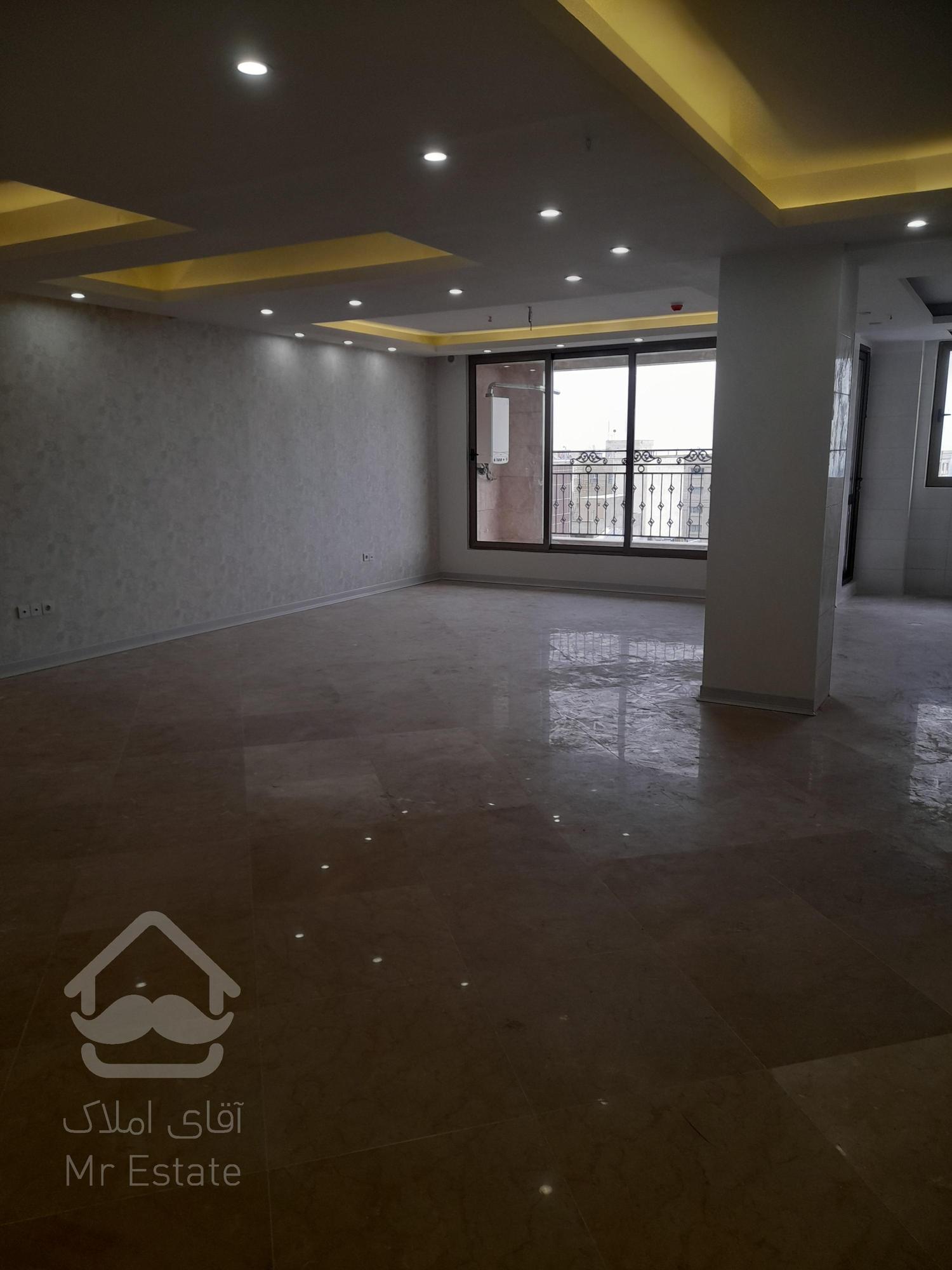 فروش آپارتمان ۹۳ متری در سازمان برنامه شمالی فول دو خواب سالن پرده خور