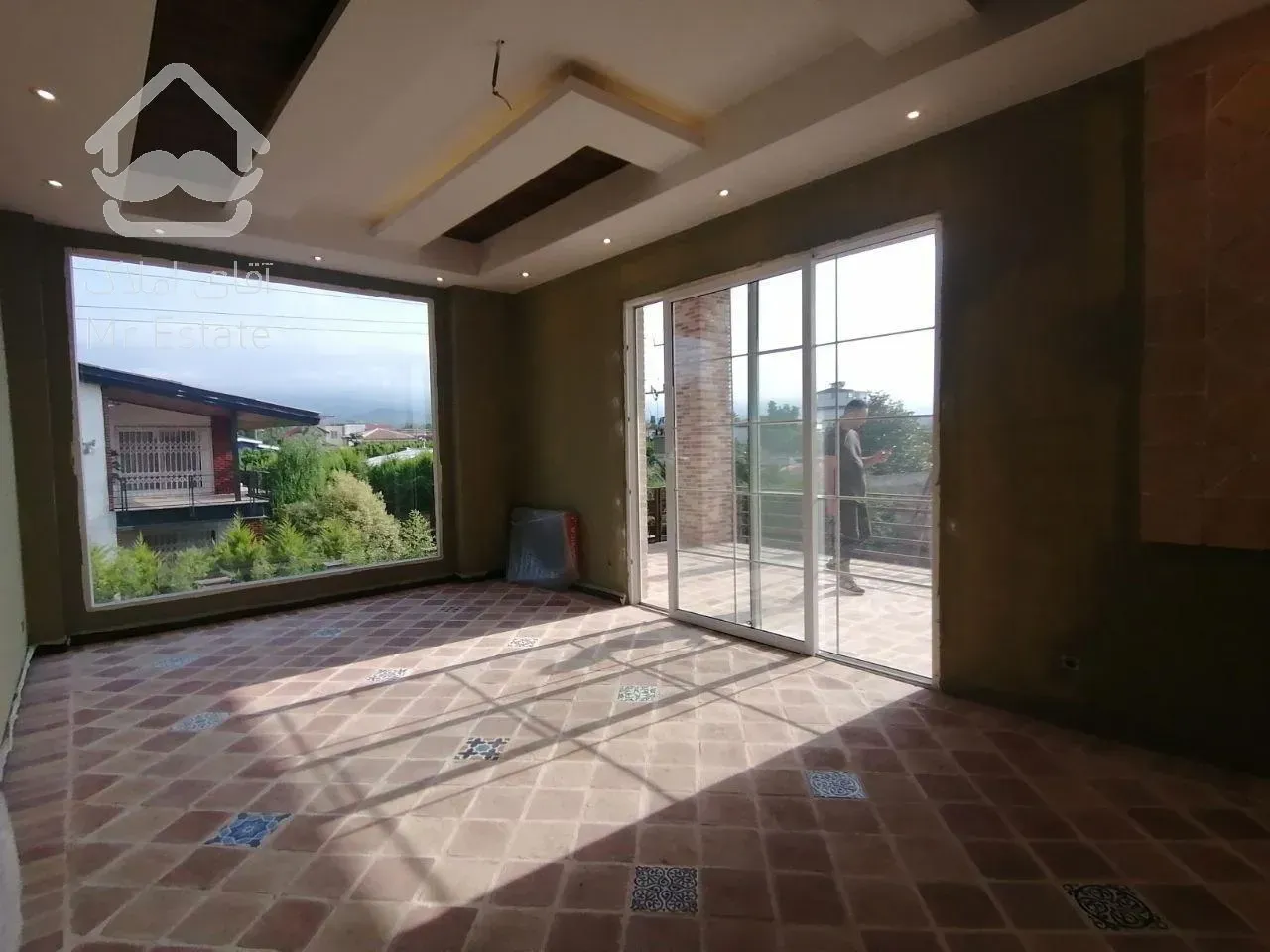 ویلا آجری سبک خاص استخردار