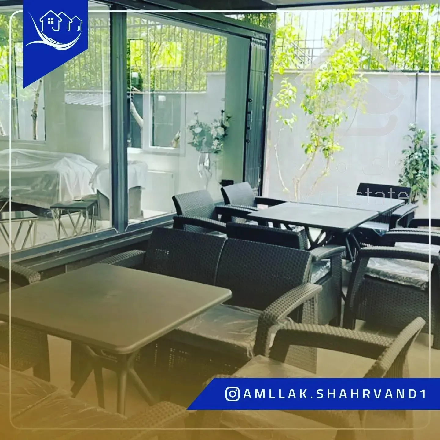 باغ ویلا فلت در روستا آیینه ورزان دماوند با انشعابات