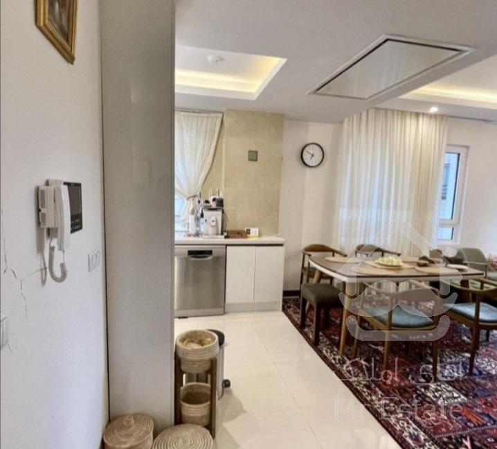 فروش آپارتمان ۱۰۳ متری در شهران شمالی وسک فول دو خواب سالن پرده خور