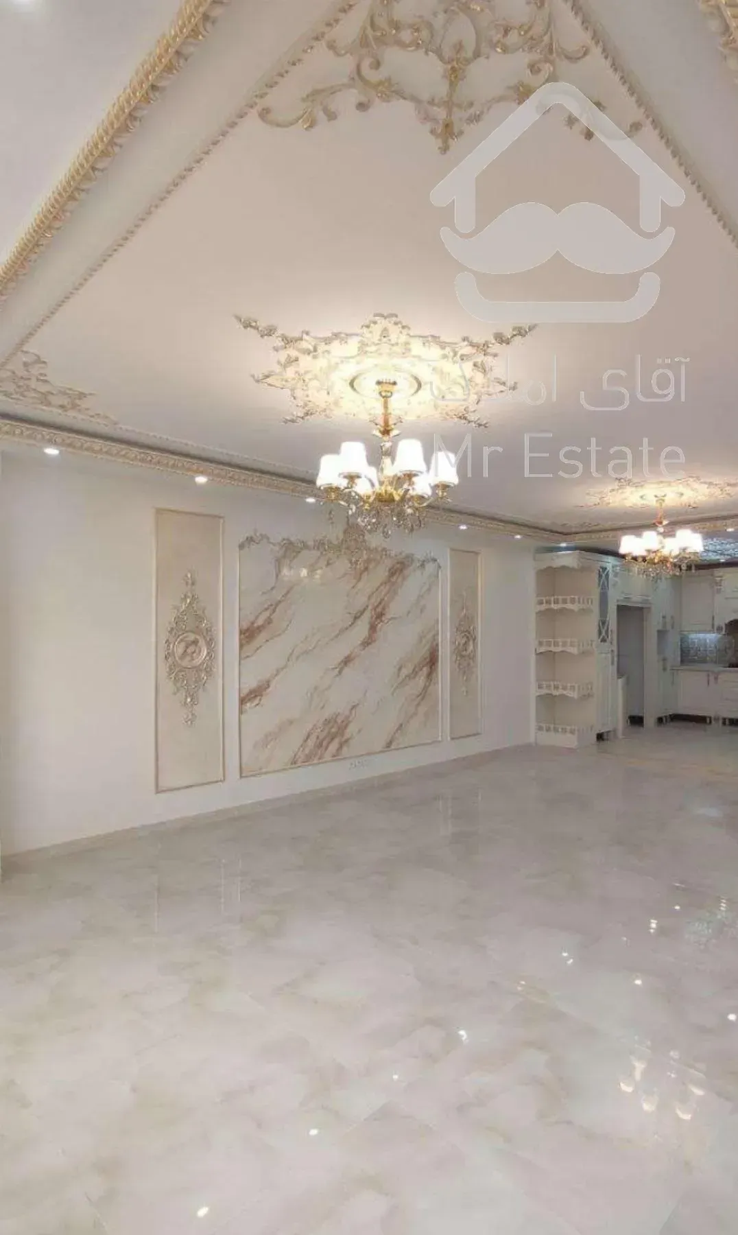 خرید آپارتمان 90متر نوساز کلید نخورده سالن پرده خور تکواحدی