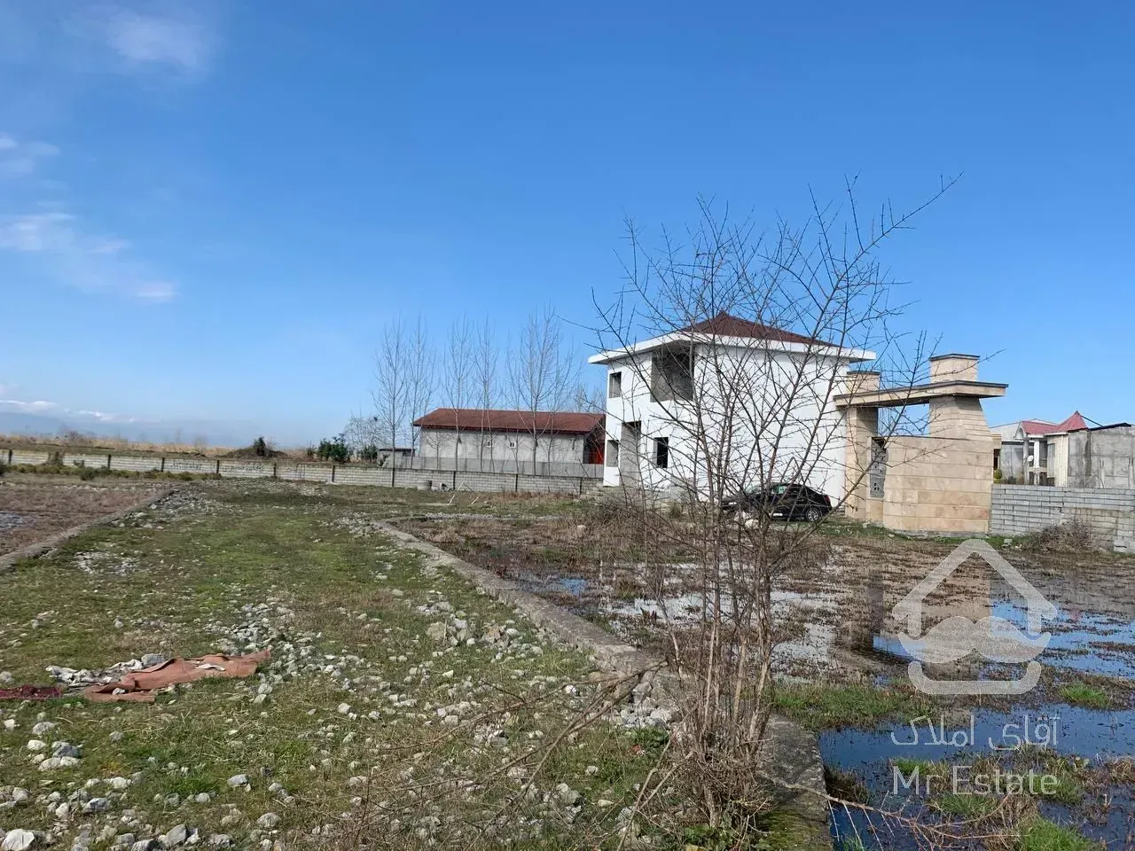 زمین۲۳۴ متری شهرکی با نگهبانی مستقر