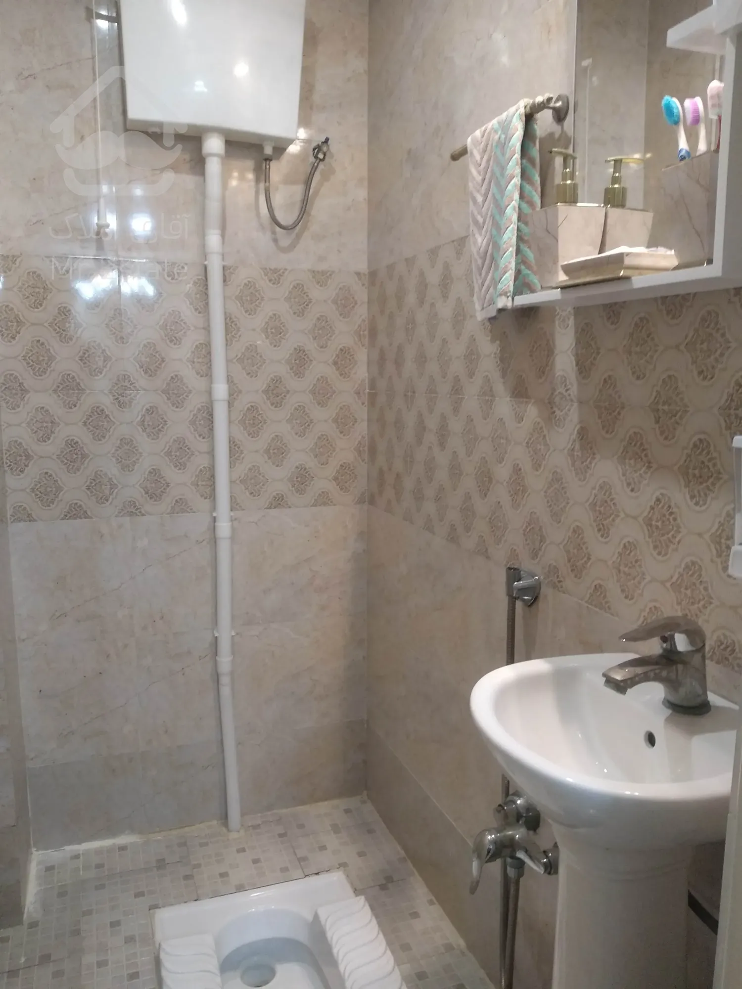 ۸۸متر/۲خواب/سالن پرده خور