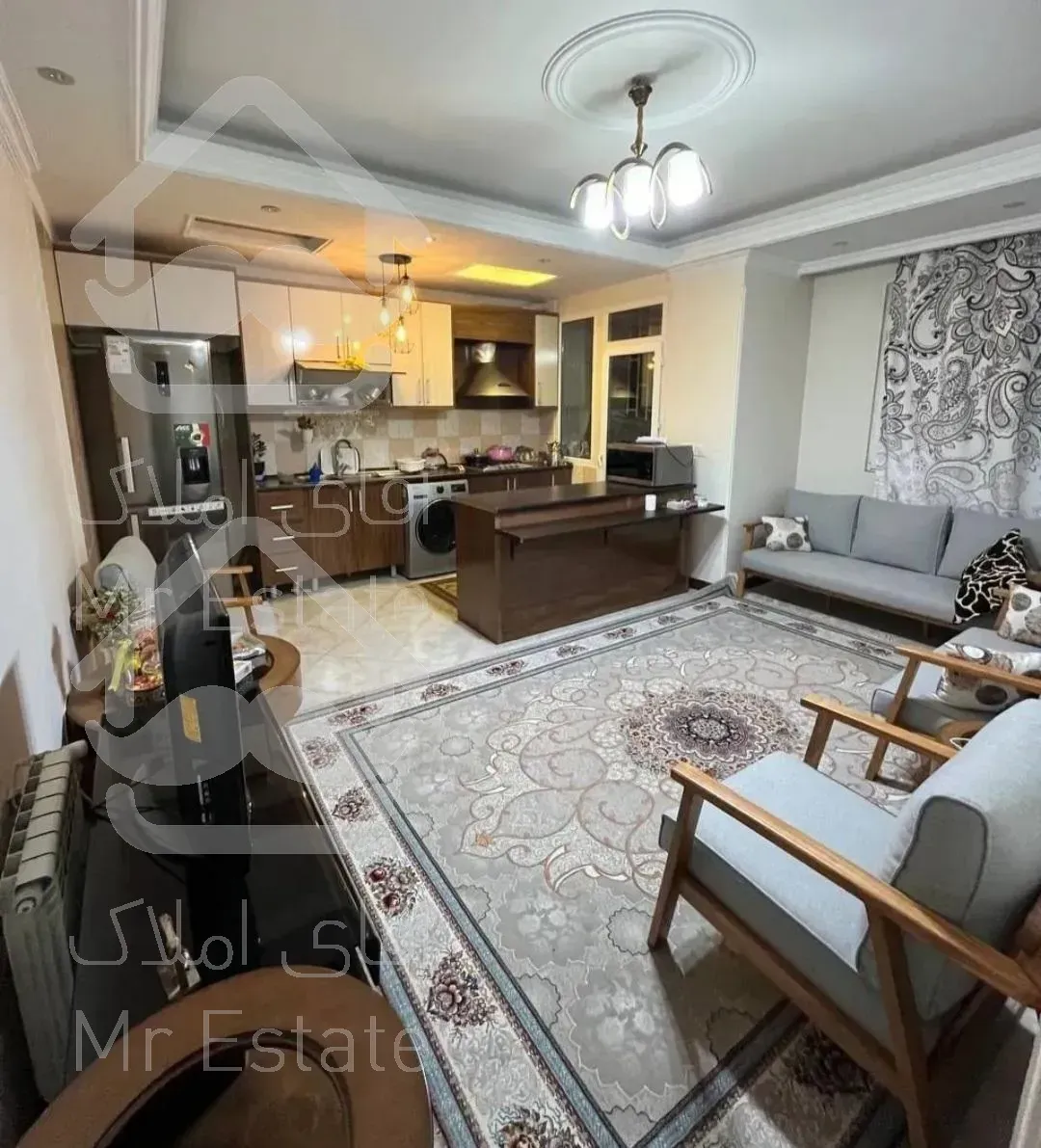 ۵۵متر ۱ خواب فول سالن پرده خور کم واحد