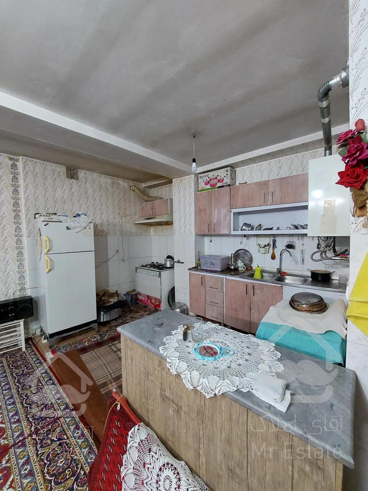 ۶۰ متر/۱ خواب/رو به نما/قرچک پوئینک