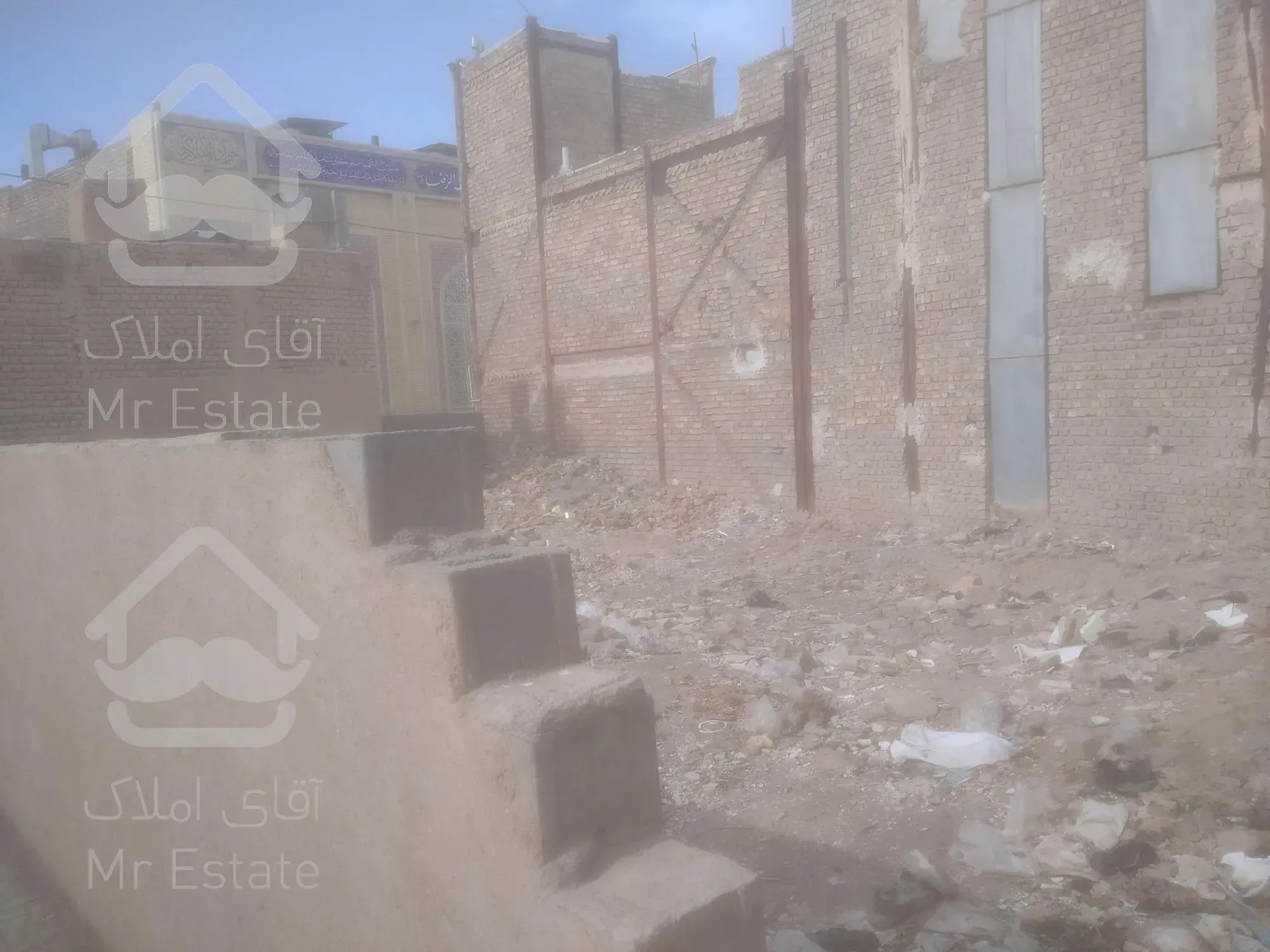 زمین بلوار نماز دو بر