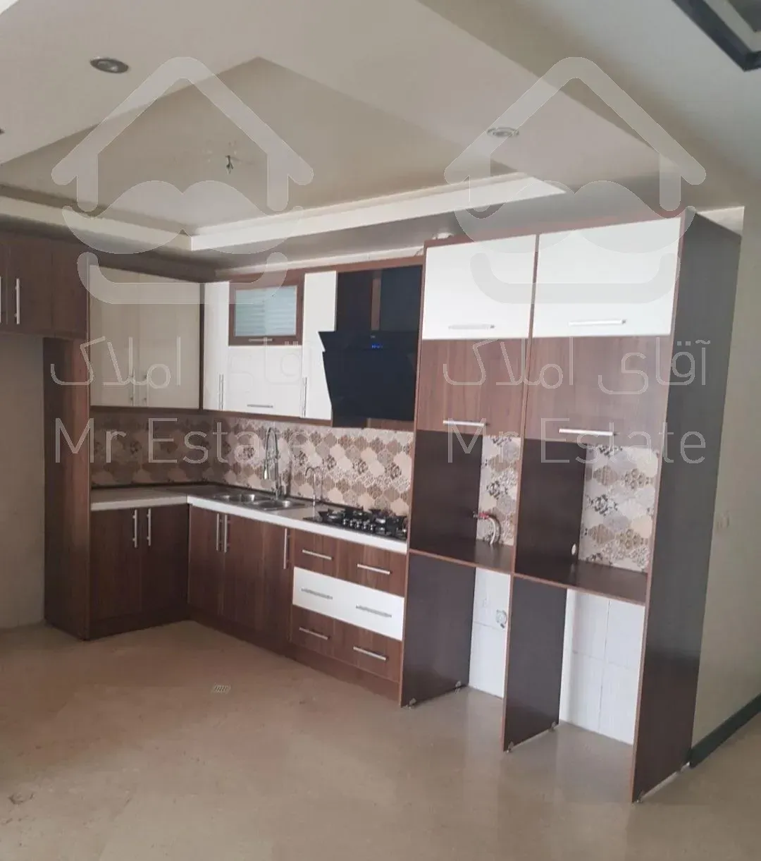 ۸۸ متر ۲ خواب /فول امکانات /سالن پرده خور