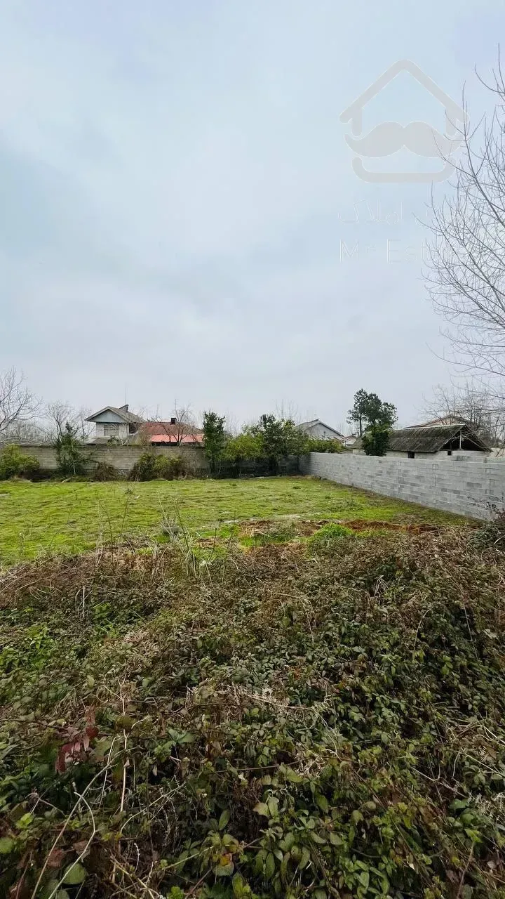 زمین روستایی کاملا مسکونی