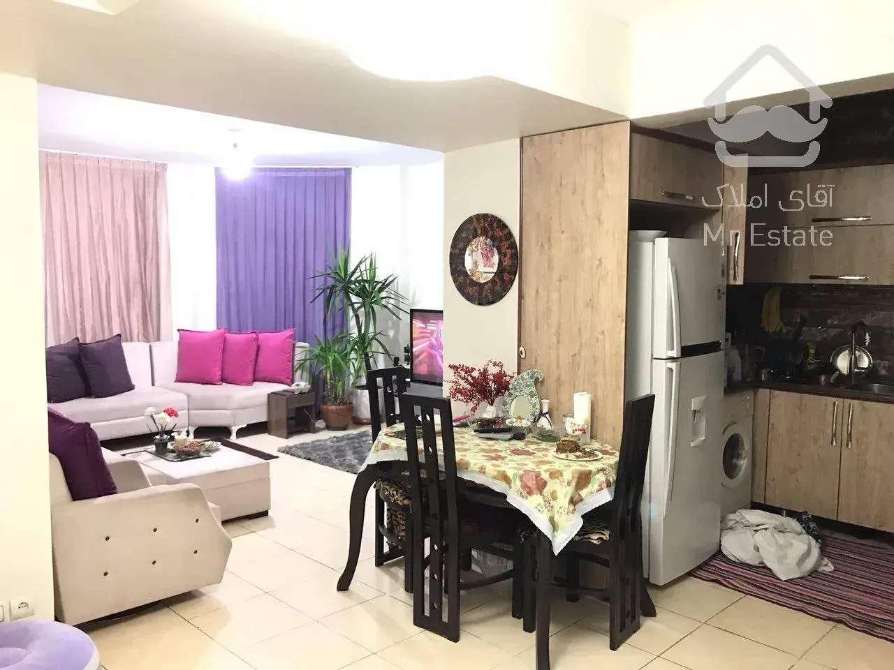 آپارتمان 60 متری / مبله/ هفت تیر، مفتح جنوبی