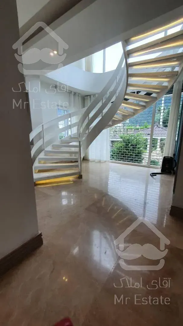 ویلا دامنه جنگل چلک استخردار مبله رهن