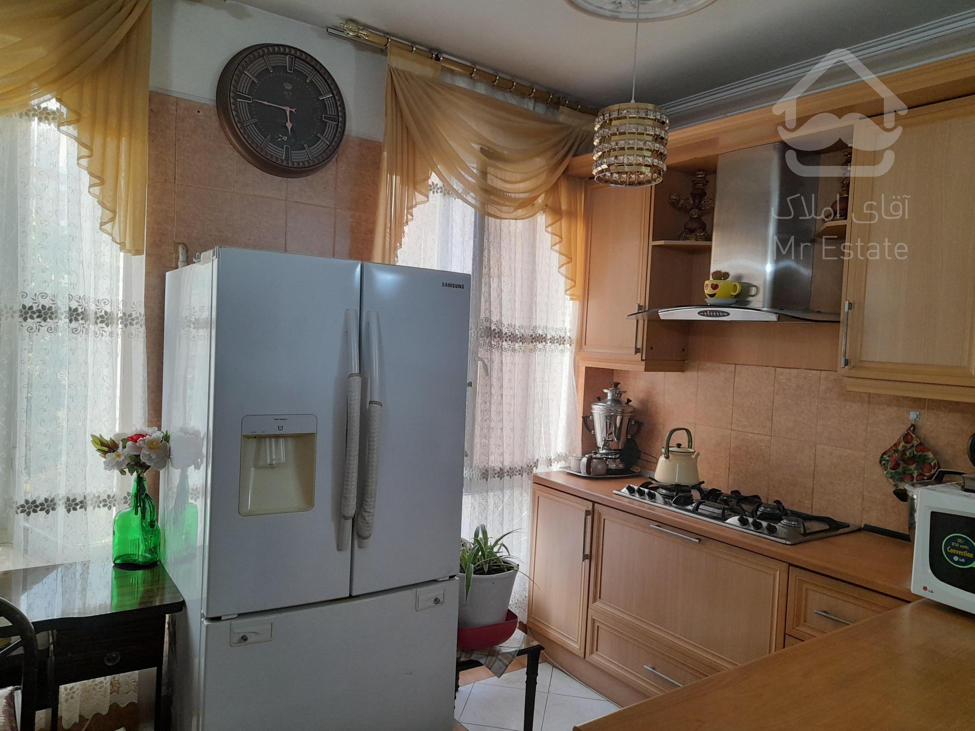 فروش آپارتمان ۸۵ متری در پونک سردار جنگل فول دو خواب سالن پرده خور