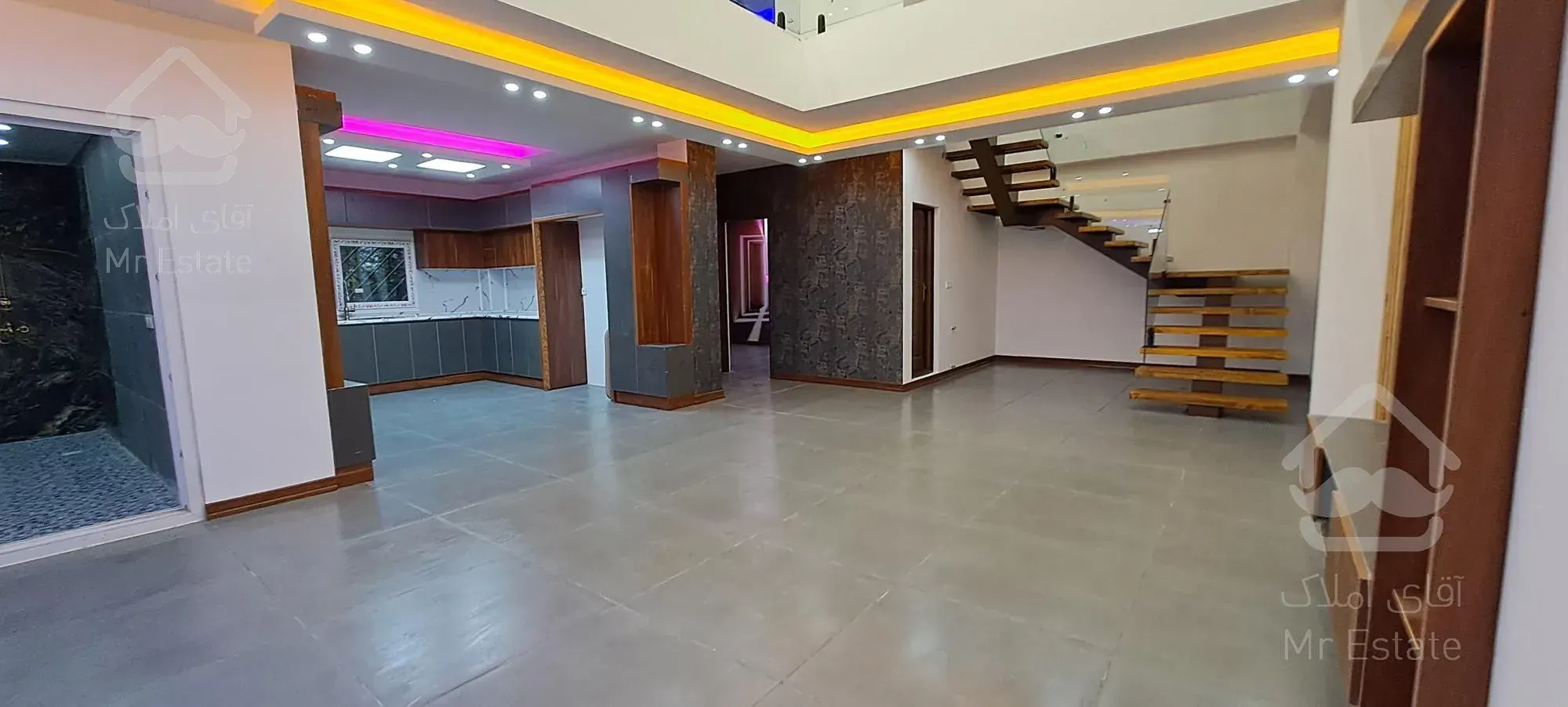 ویلا تریپلکس نما مدرن