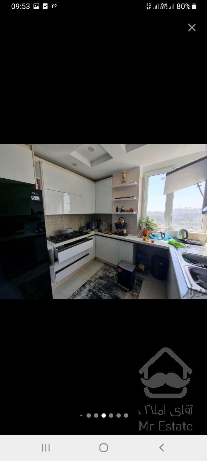 فروش آپارتمان ۸۰ متری در جنت آباد جنوبی فول دو خواب سالن پرده خور