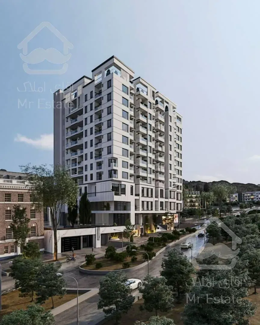 ۱۰۰ متر ۲ خواب / برج باغ فول هتلینگ/ معماری دوبلکس