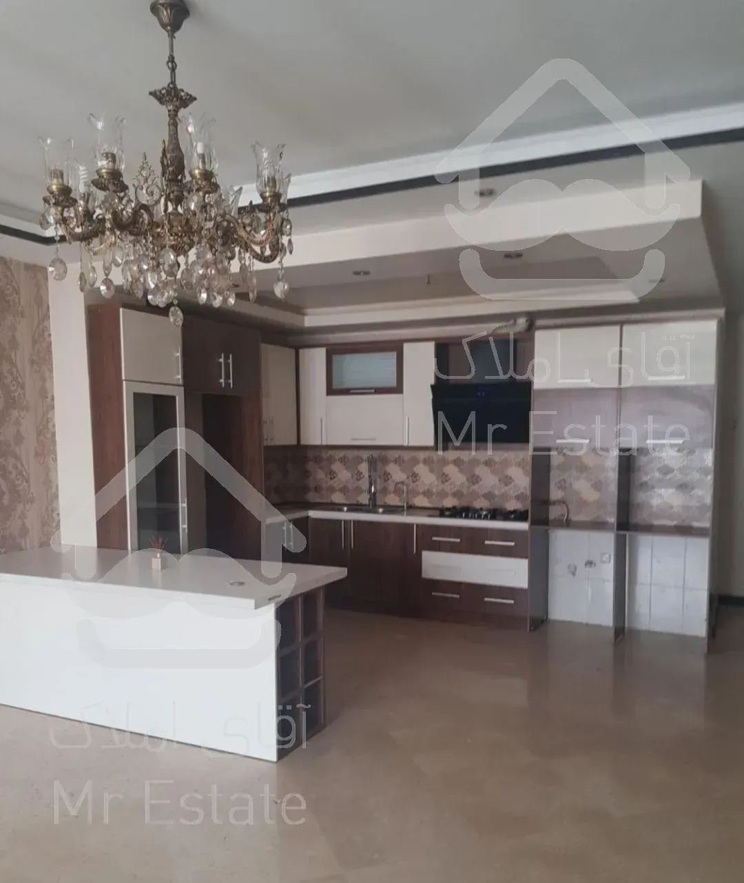 ۸۸ متر ۲ خواب /فول امکانات /سالن پرده خور