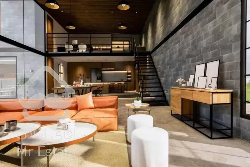 ۱۰۰ متر ۲ خواب / برج باغ فول هتلینگ/ معماری دوبلکس