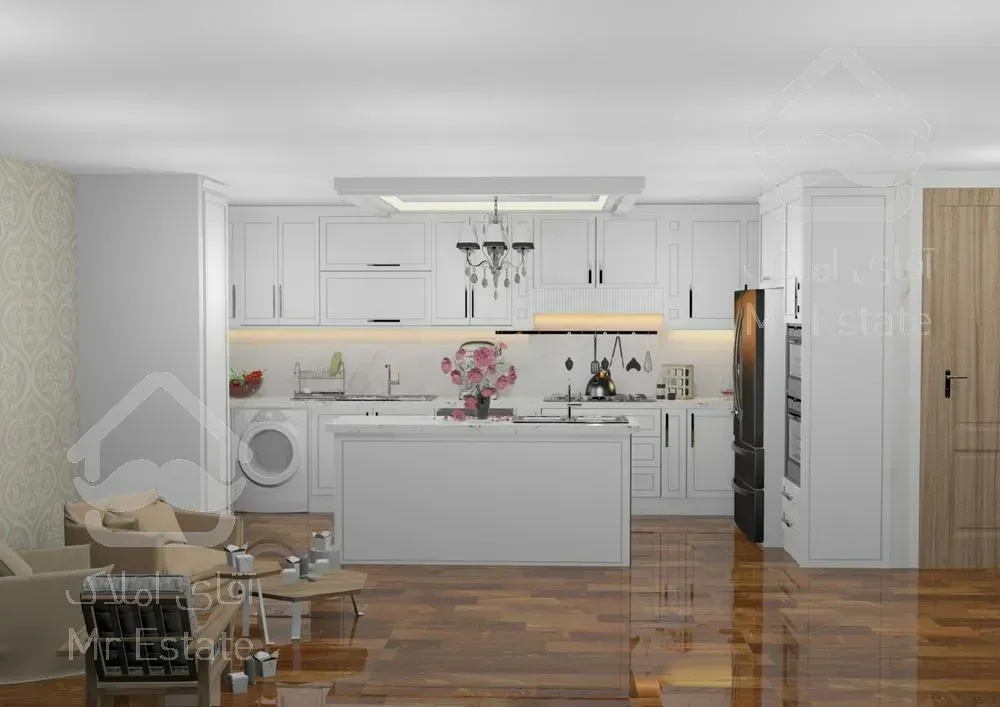 ویلای مستقل ۴۰۰مترزمین ۲۰۰ متر بنا ۳خواب