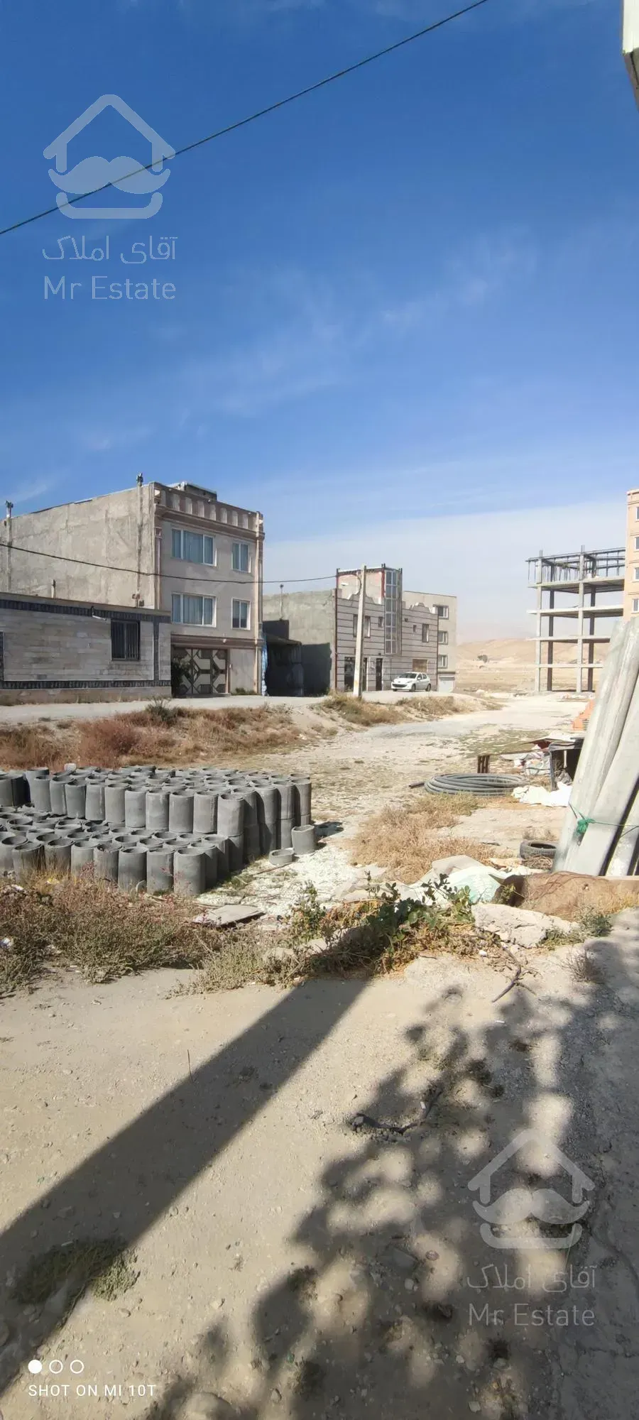 زمین بر اصلی شمال به تهران _خیابان۴۵متری