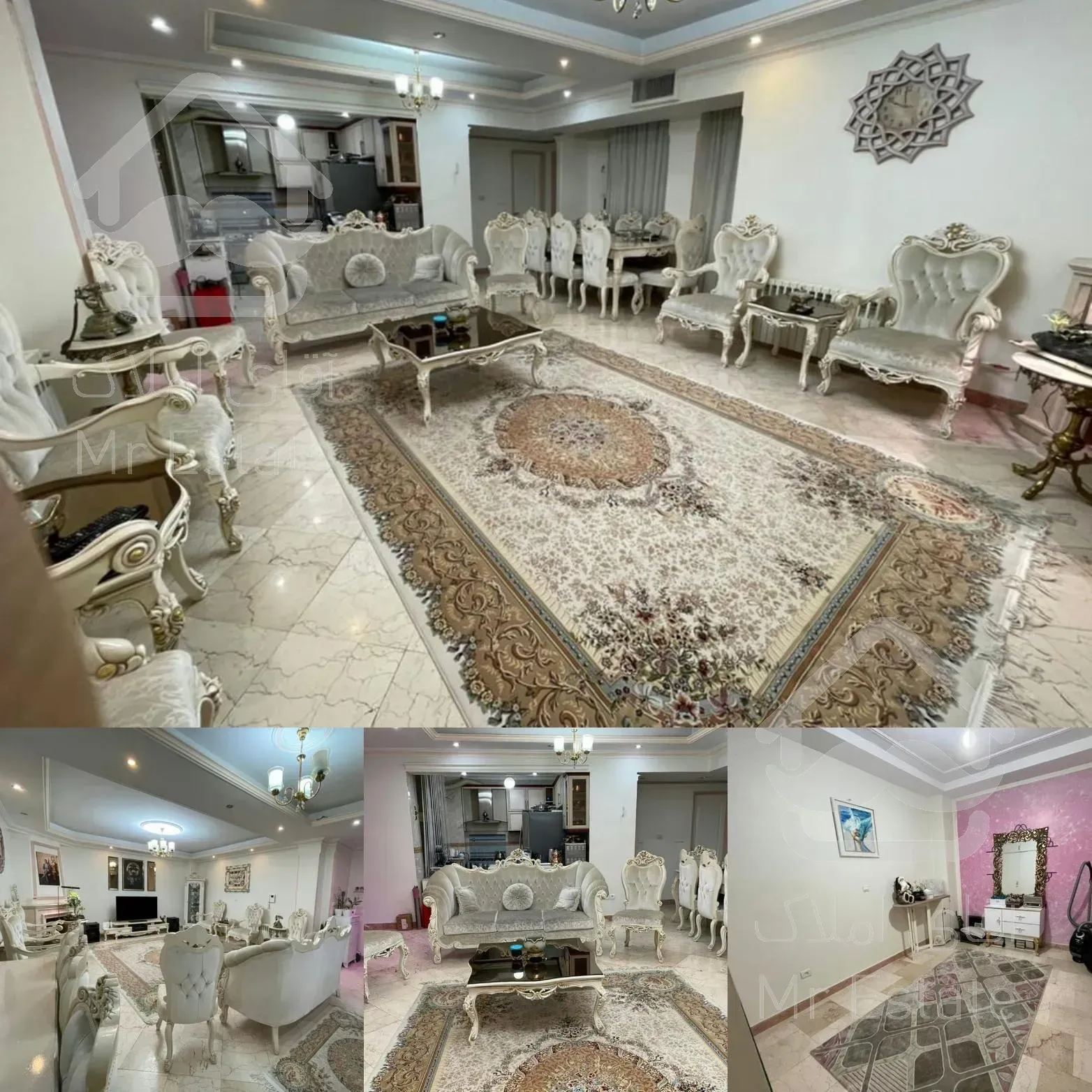 95 متر، دو خواب، سازمان برنامه شمالی، 2 پارکینگ