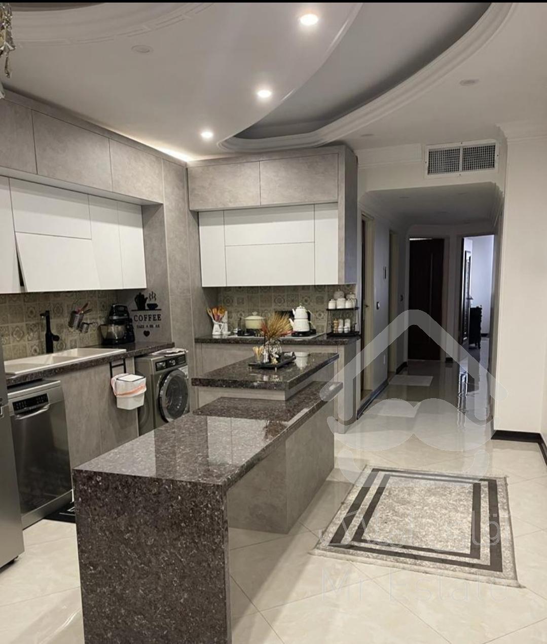 ۱۳۵ متر/۳ خوابه/دیزاین شده/جنت شمال