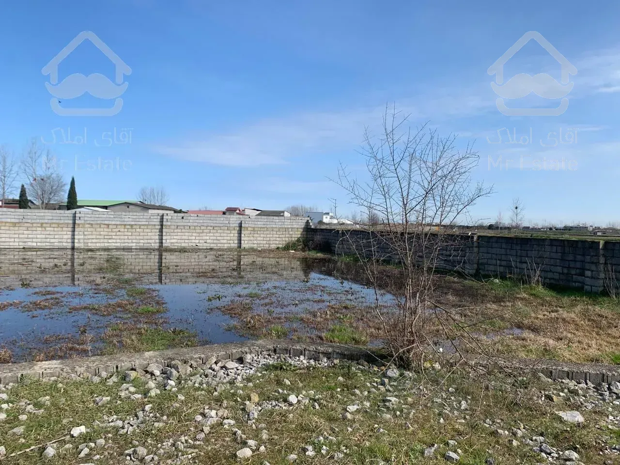 زمین۲۳۴ متری شهرکی با نگهبانی مستقر