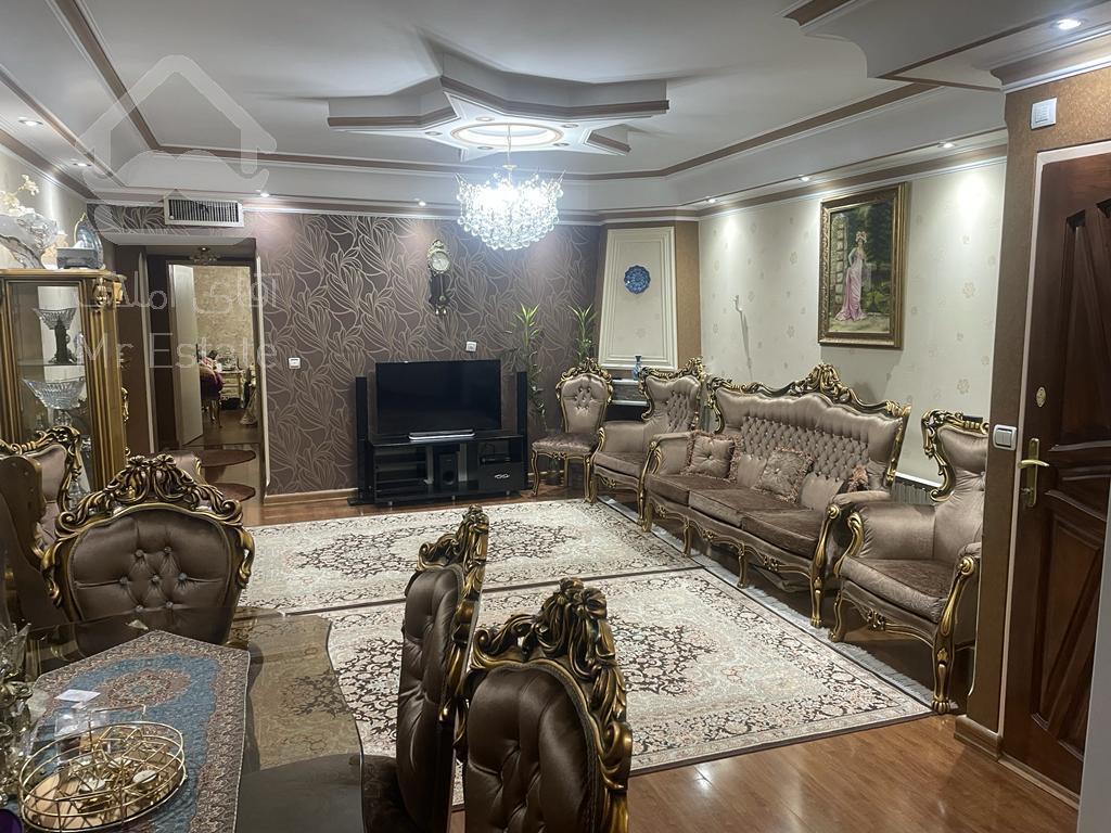 فروش آپارتمان ۷۲ متری در شهران شمالی خوش نقشه و دو خواب سالن پرده خور