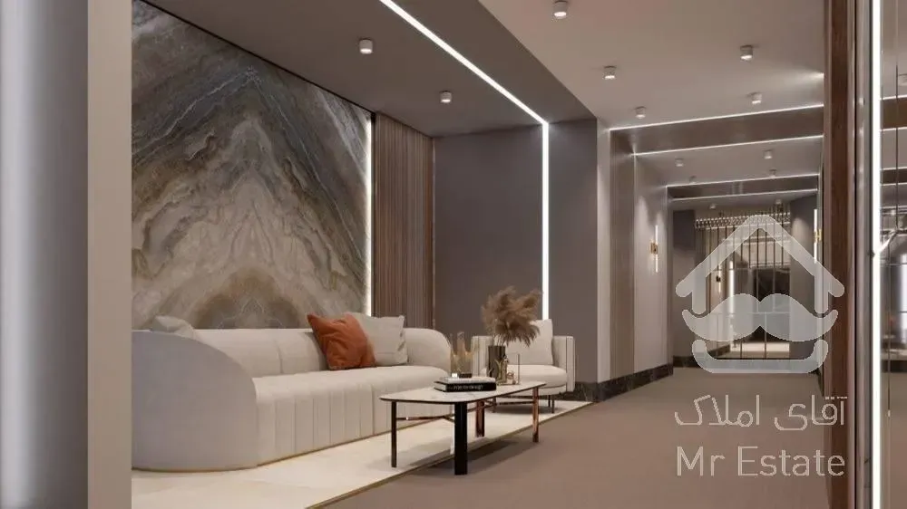 ۱۰۰ متر ۲ خواب / برج باغ فول هتلینگ/ معماری دوبلکس