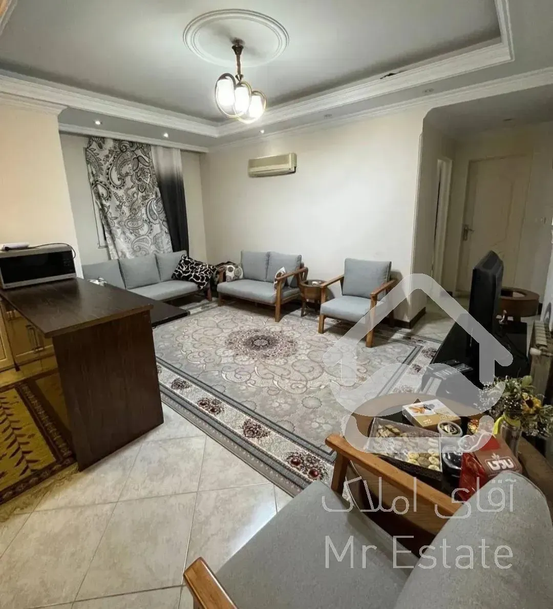 ۵۵متر ۱ خواب فول سالن پرده خور کم واحد