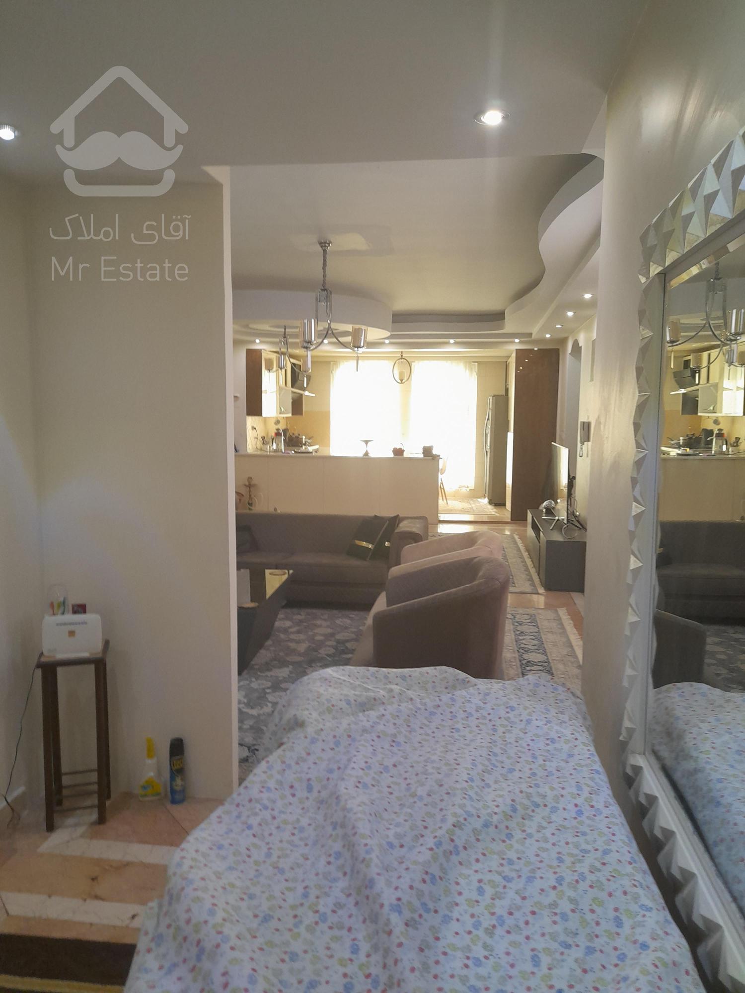 فروش آپارتمان ۸۸ متری در پونک فول دو خواب سالن پرده خور