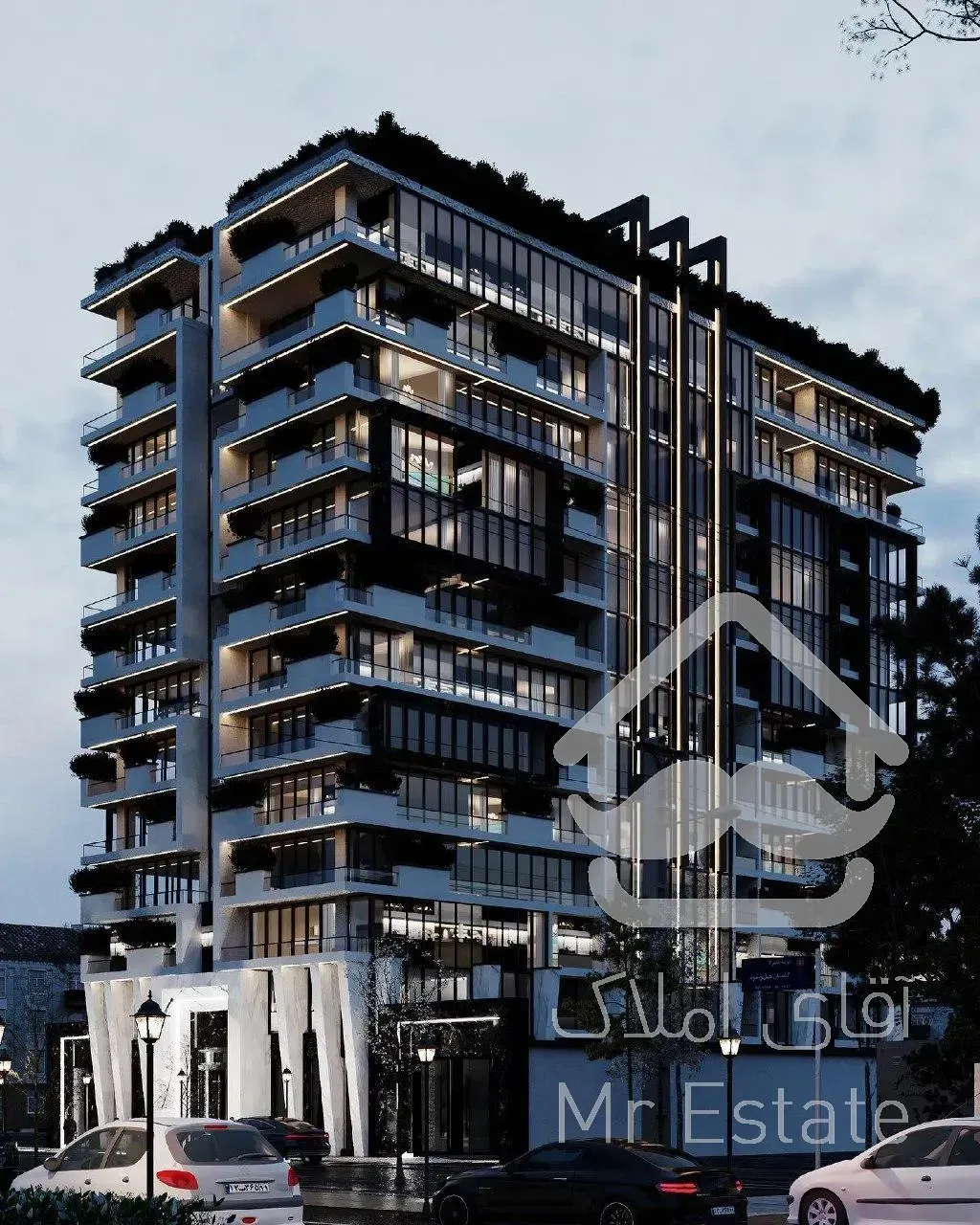 برج باغ گلس پارک