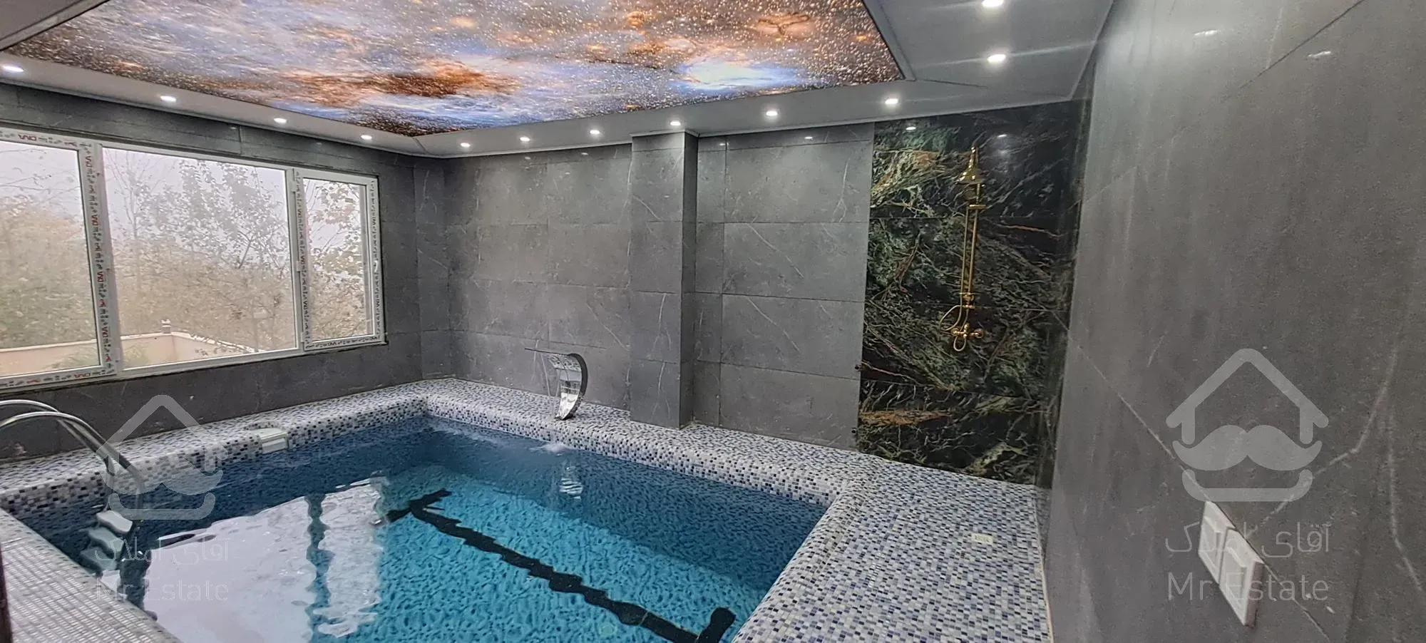 ویلا تریپلکس نما مدرن