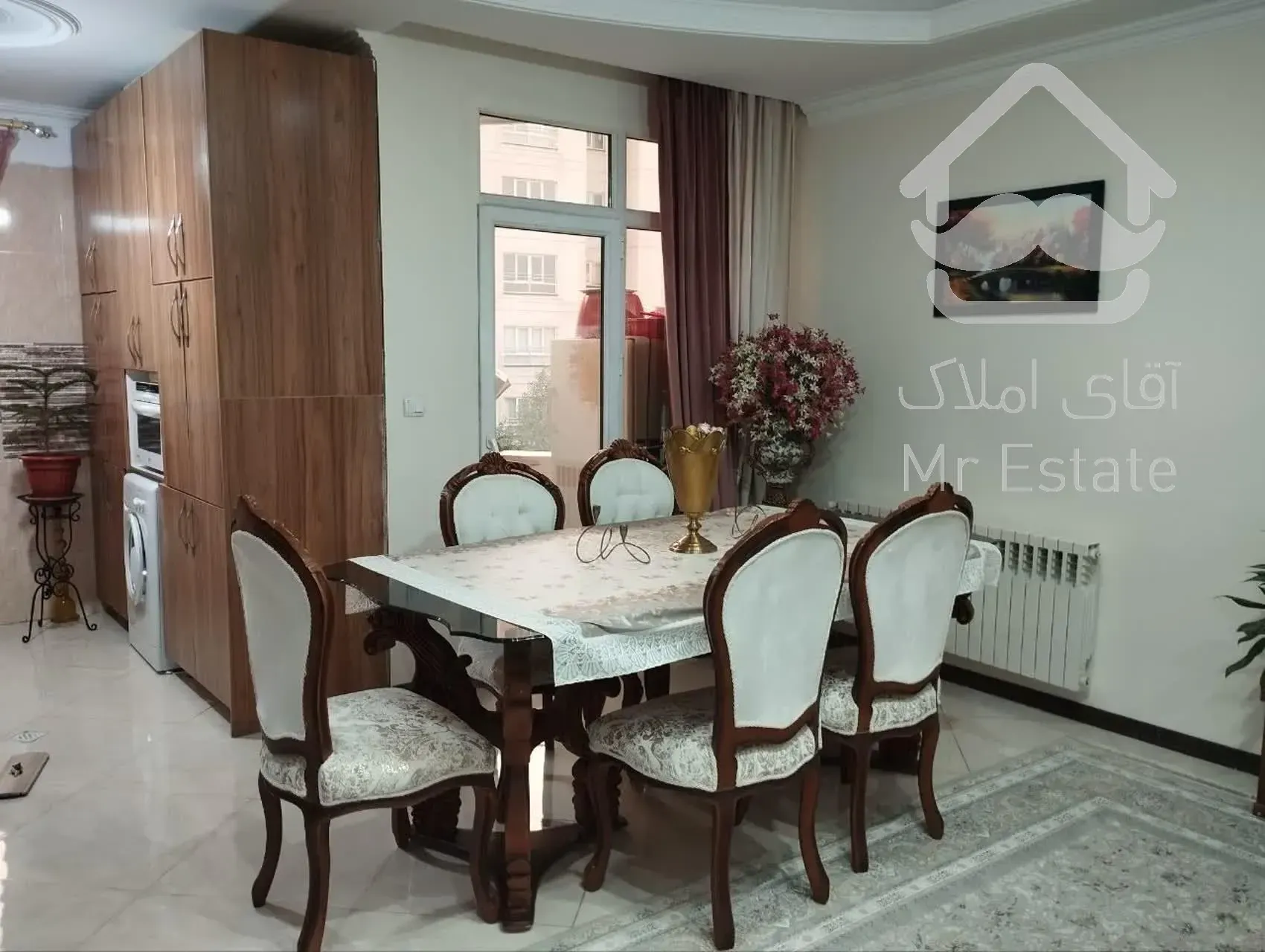 رهن واجاره اپارتمان ۱۰۰متری ۲خواب شهر زیبا میدان الغدیر ۱۲متری اسلامی