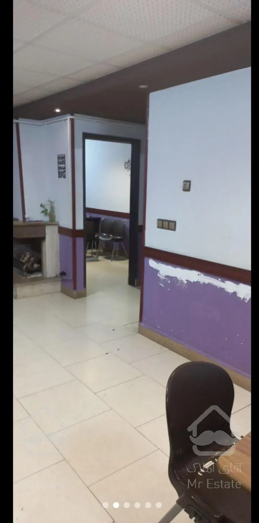 واحدی اداری۱۱۶متری با ترازی بزرگ