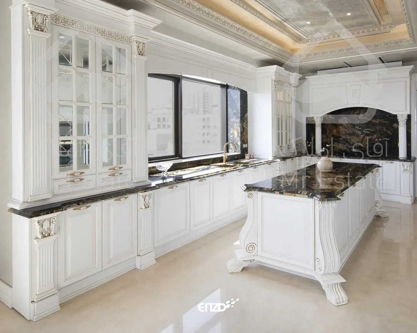 فروش آپارتمان ۲۲۰متر ۳خواب نوساز (دروس)سوپرلاکچری