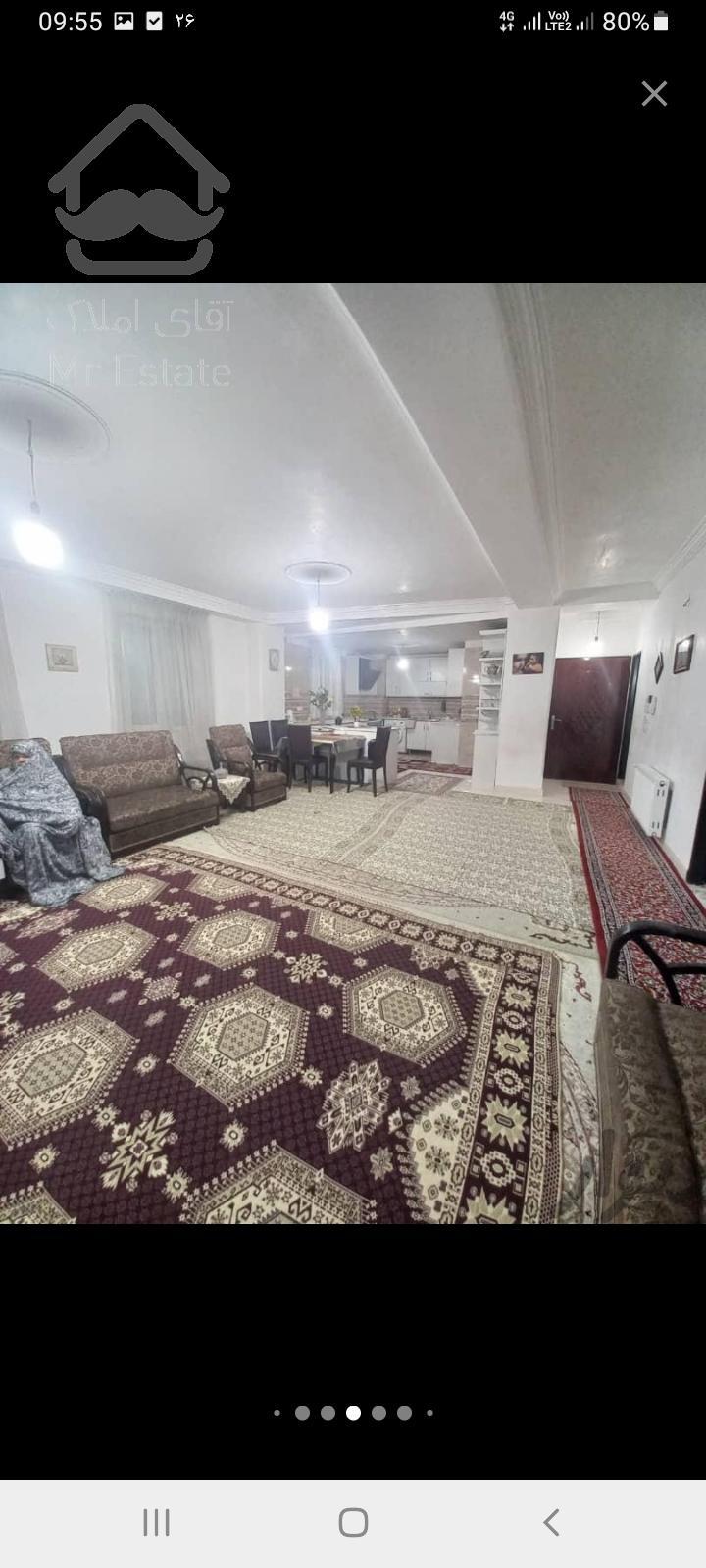 فروش آپارتمان ۸۸ متری در جنت آباد شمالی فول دو خواب سالن پرده خور