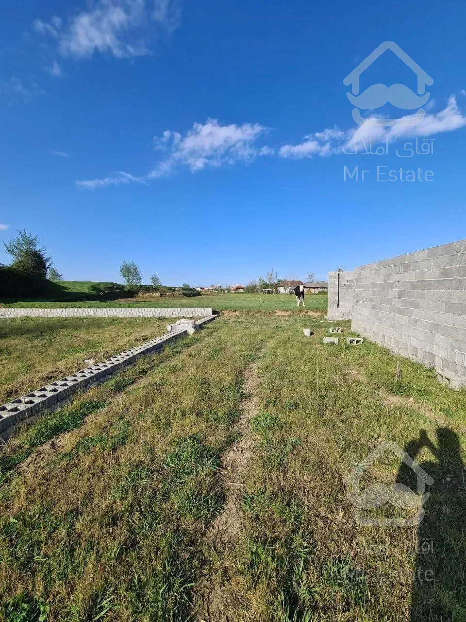 زمین روستایی دلباز