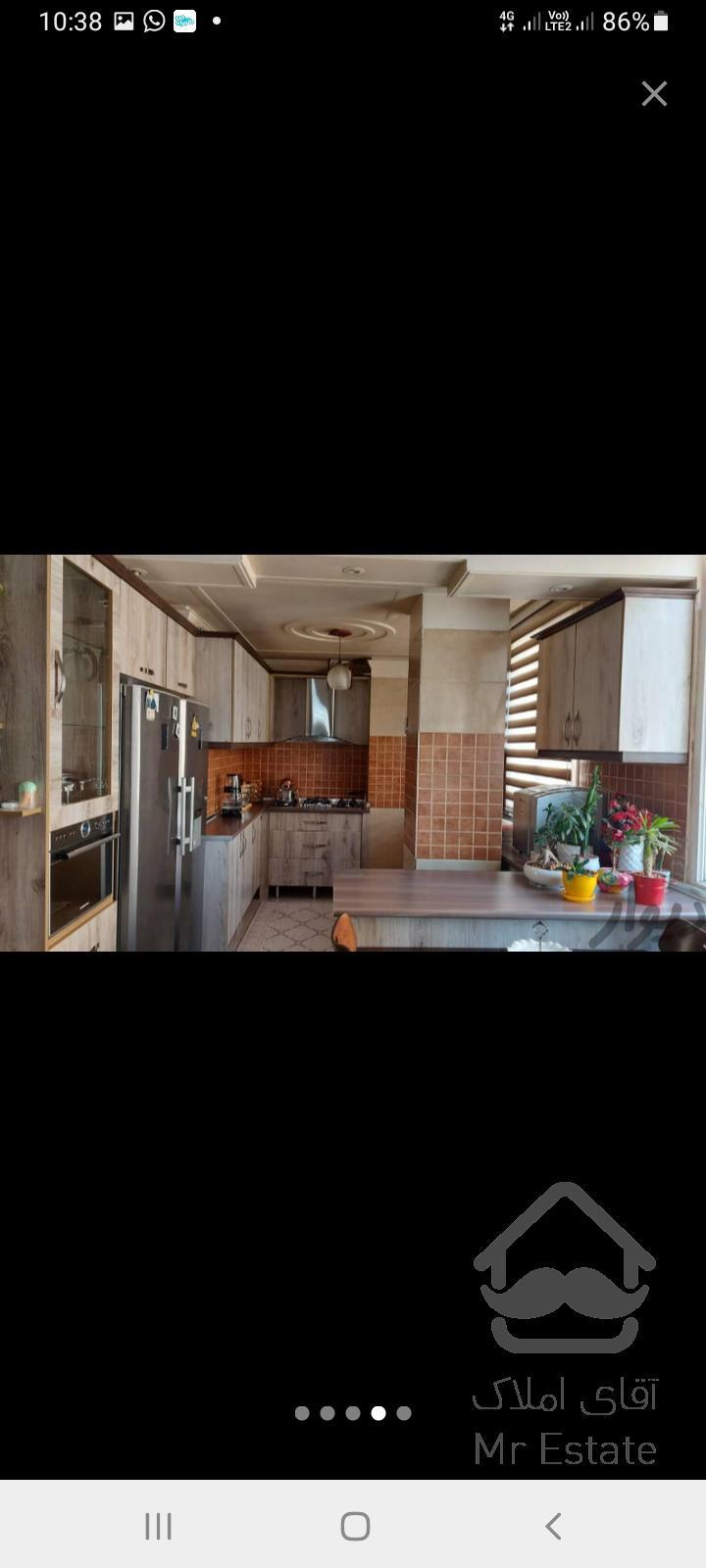 فروش آپارتمان ۷۲ متری در شهران شمالی فول دو خواب سالن پرده خور