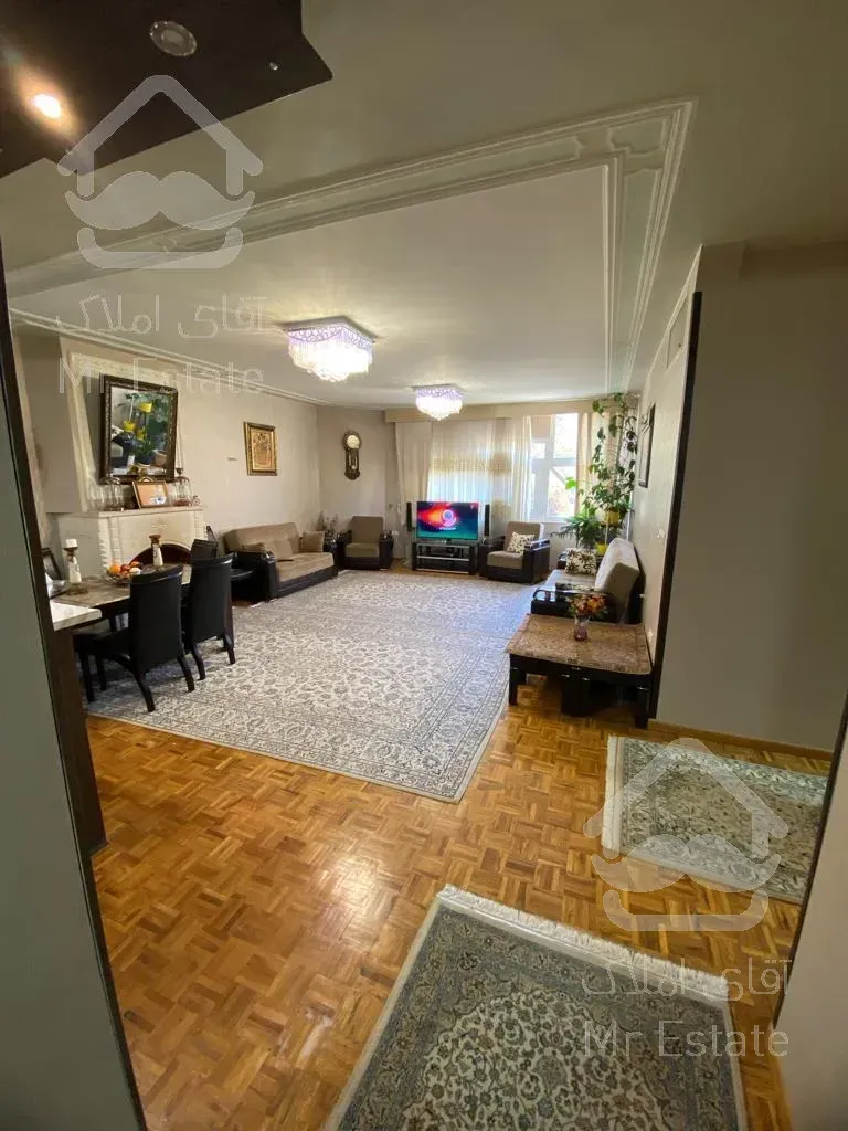 ۱۴۳متر سه خوابه بازسازی شده خوش نقشه قدوسی غربی