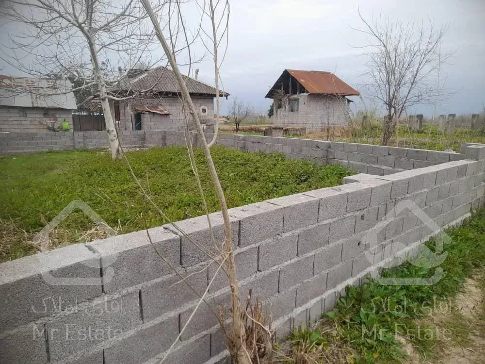 زمین روستایی با نامه بنیاد سنگر