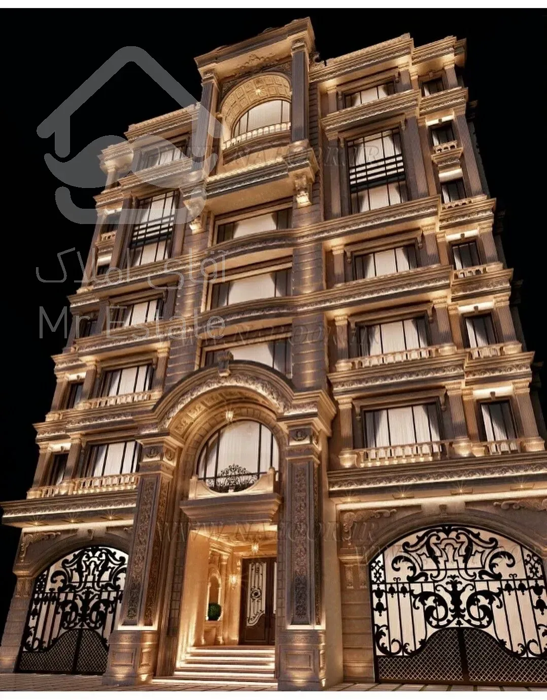 آپارتمان ۱۶۰ متری صفر بی نظیر