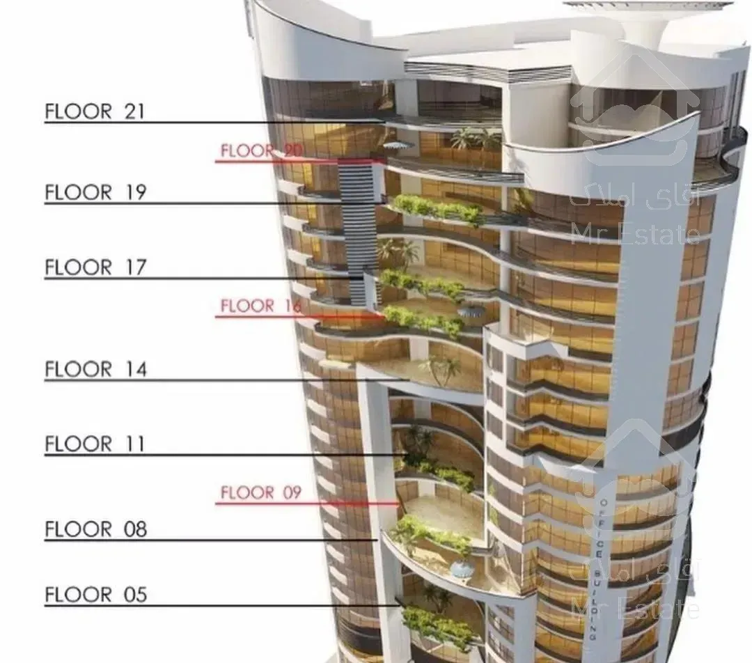تاجران/برج تجاری اداری لکسون ۴۰متر همکف