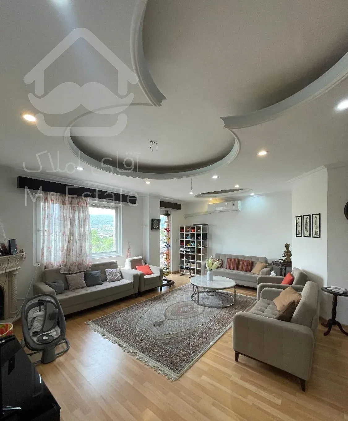 فروش واحد ل*وکس ۳خوابه ویو جنگل غرق نور چالوس