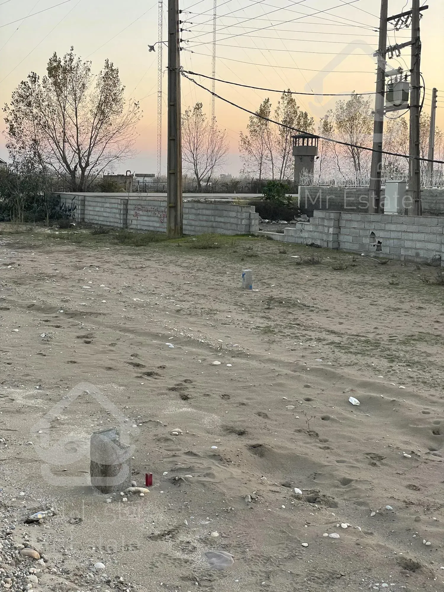 زمین۱۵۷متری دریا جاده پلاژ ساری